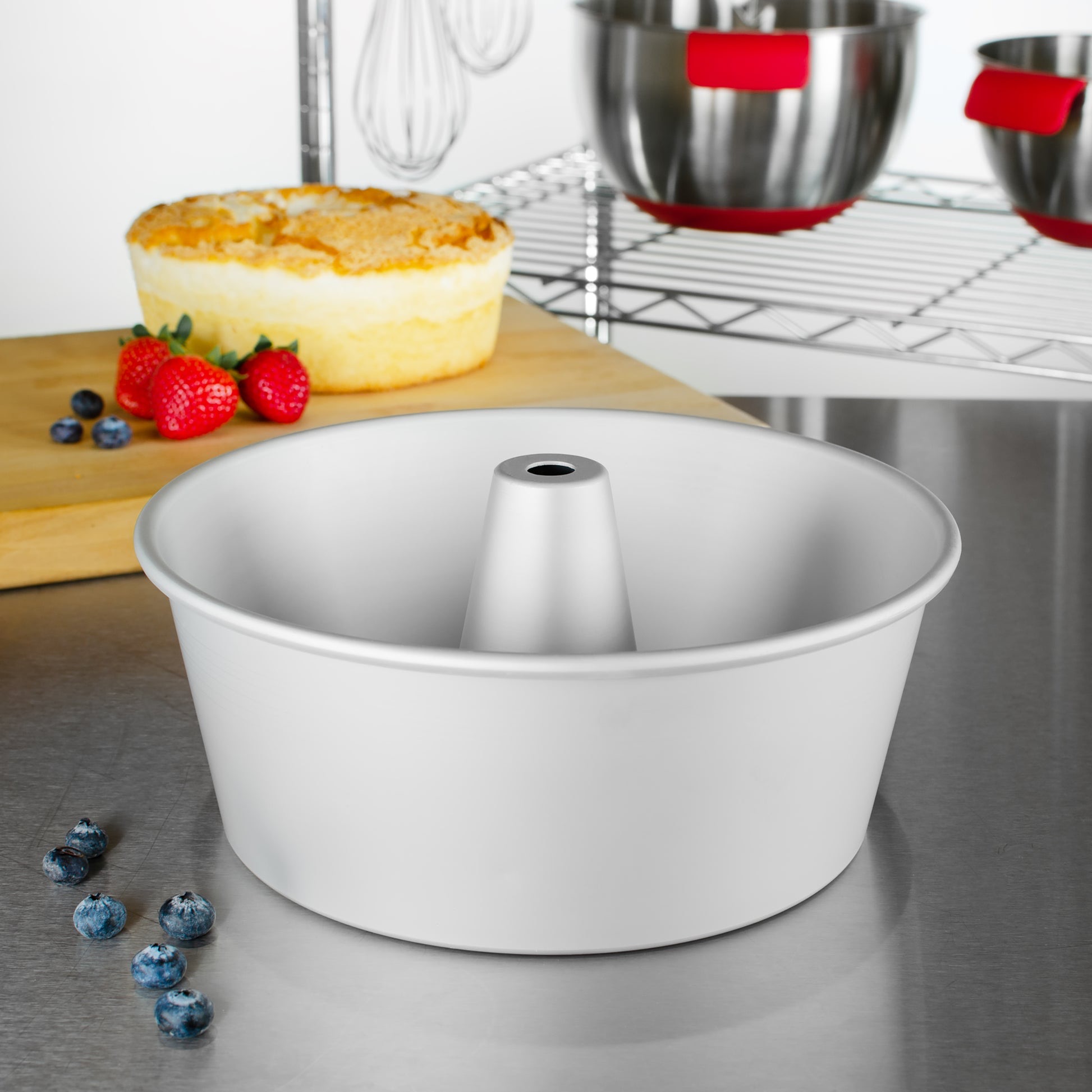 Fat Daddio's Anodized Aluminum Angel Food Cake Pan