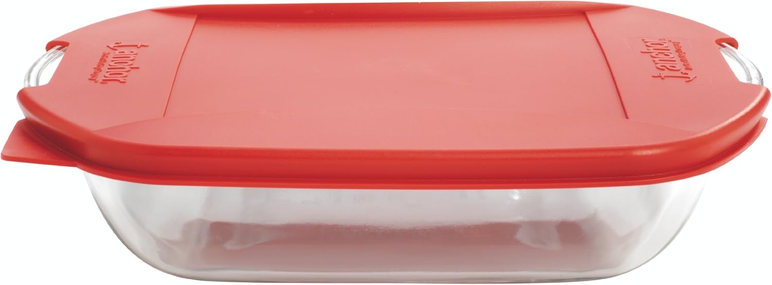 Anchor Hocking 9x13 Glass Baking Dish with Lid