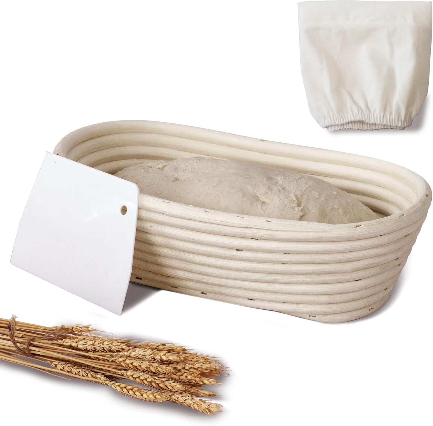 Made Terra Oval Banneton Proofing Basket