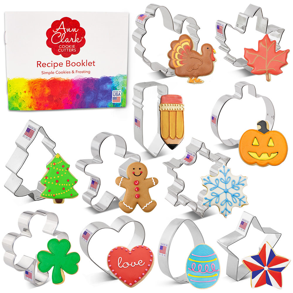 Ann Clark Cookie Cutters Tin-Plated Steel