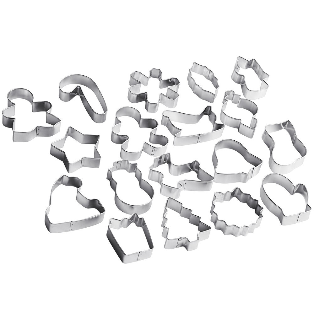 Wilton Metal Cookie Cutter Set (Assorted Holiday)