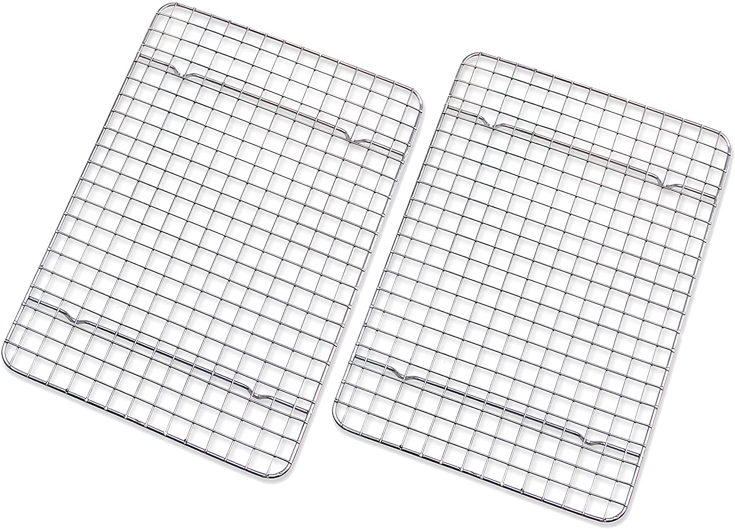 Checkered Chef Stainless Steel Cooling Racks (Set of 2)