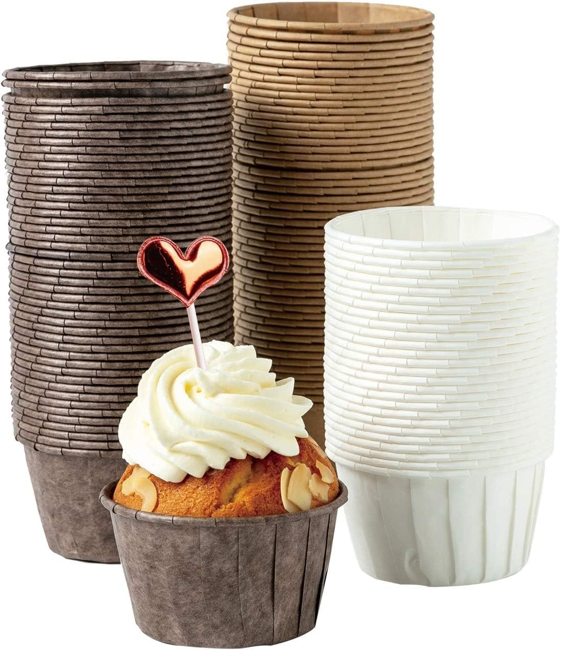 Katbite Parchment Cupcake Liners (Standard, 150-Count)