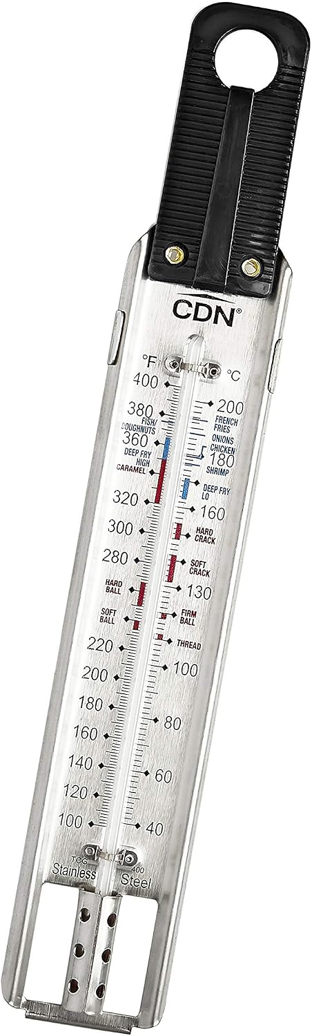 CDN Candy and Deep Fry Ruler Thermometer (TCG400)