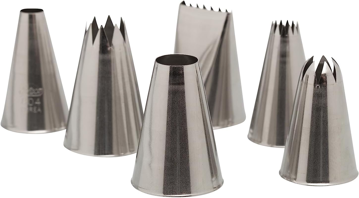 Ateco 6-Piece Decorating Tip Set