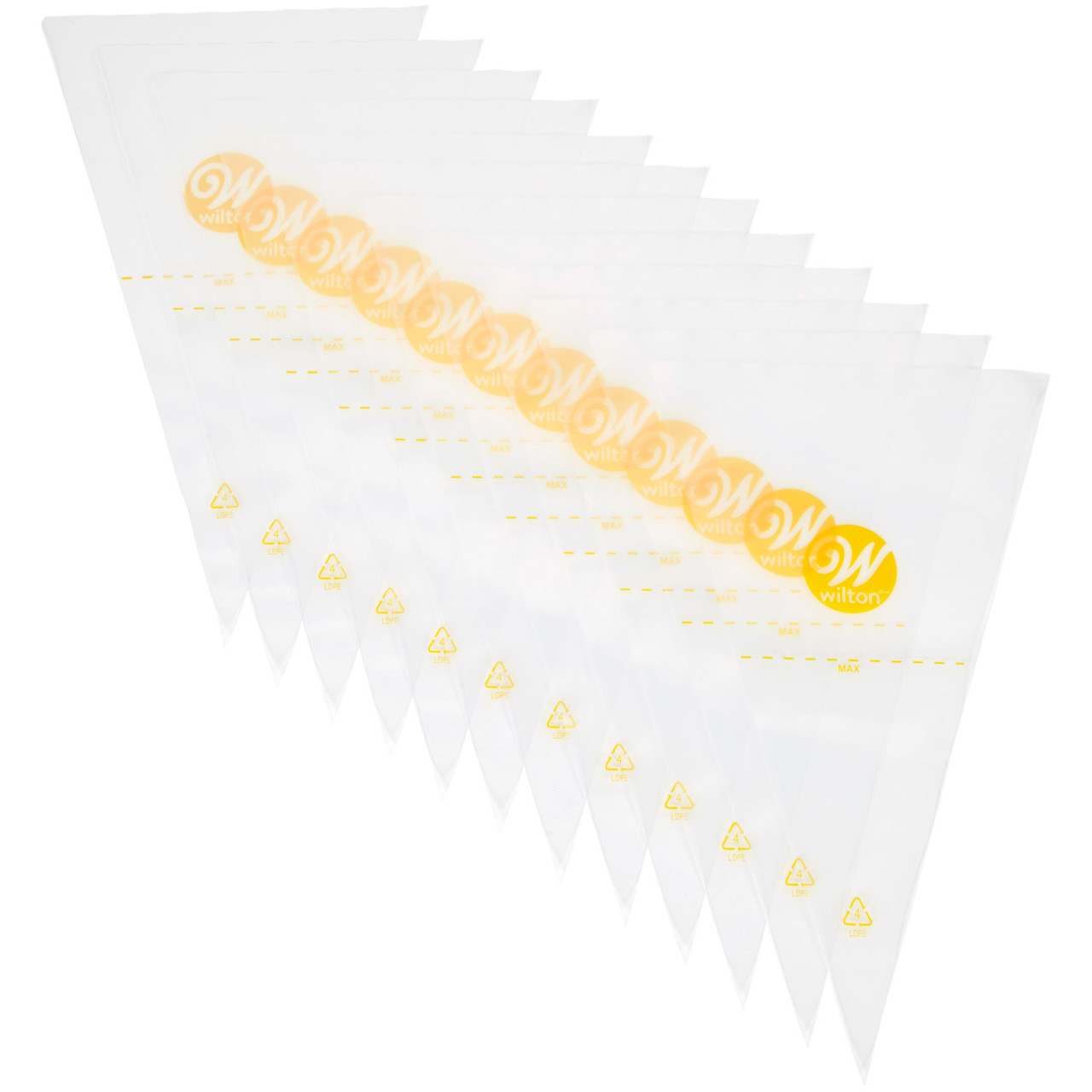 Wilton Disposable Decorating Bags (12-Inch, 100-Count)