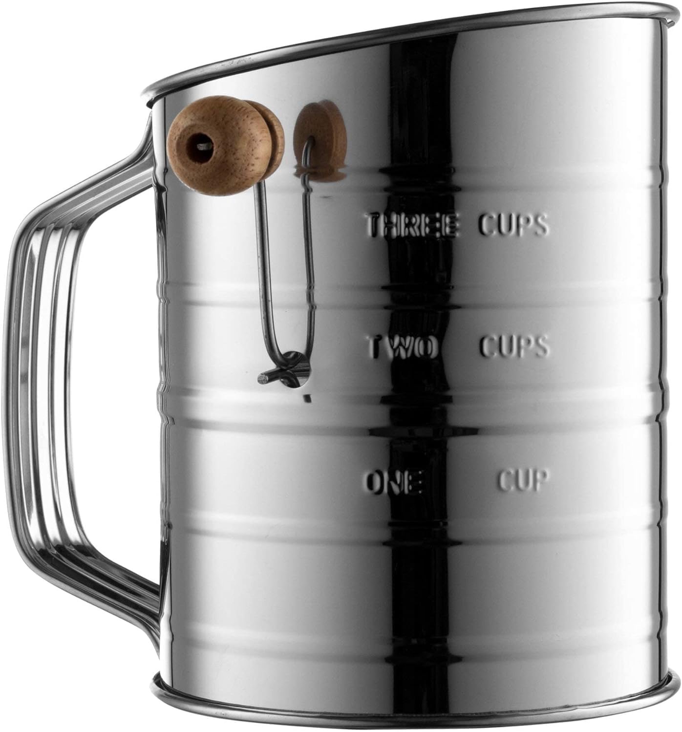 Bellemain Stainless Steel Flour Sifter (3-Cup)