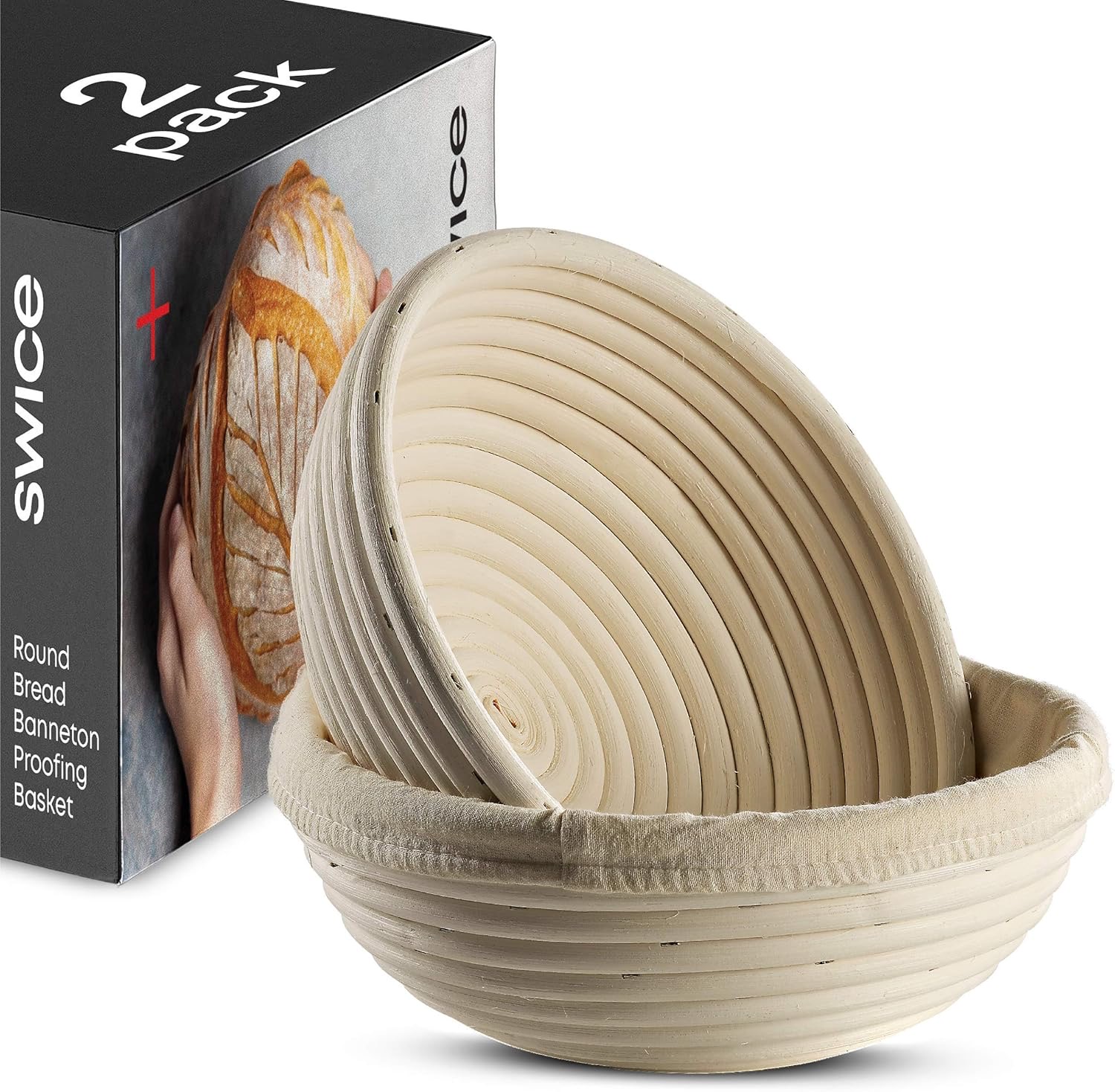Round Rattan Banneton Proofing Basket (9-inch)