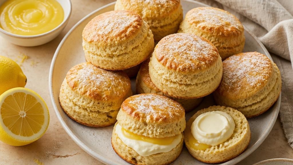 Afternoon-Tea Lemon Scones