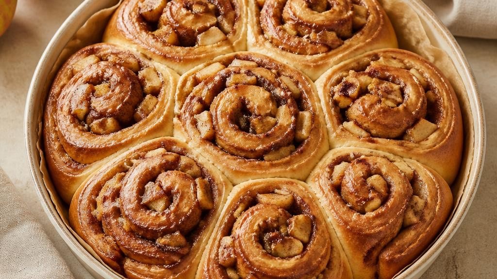 Apple-Cinnamon Swirl Buns