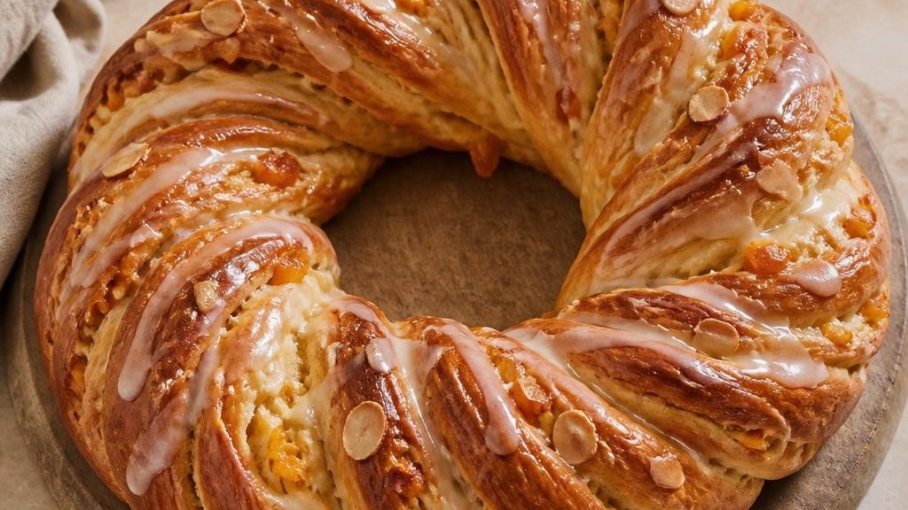 Apricot Almond Couronne