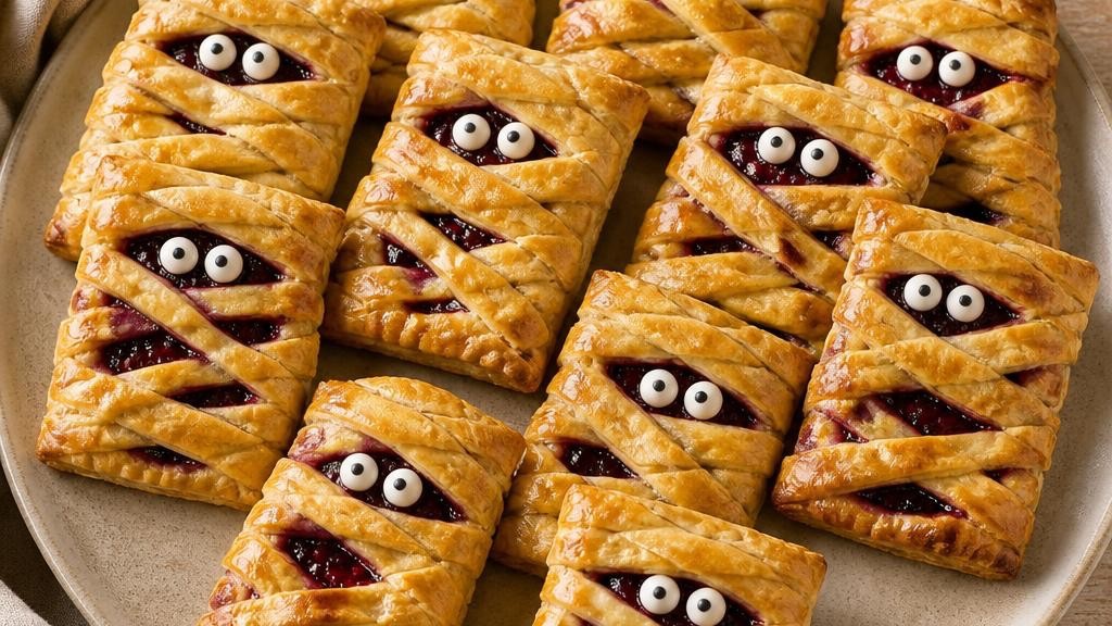 Berry Mummy Hand Pies