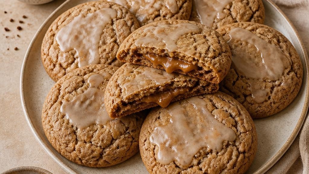 Caramel Macchiato Stuffed Cookies