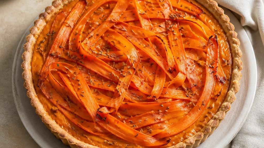 Carrot and Cumin Tart
