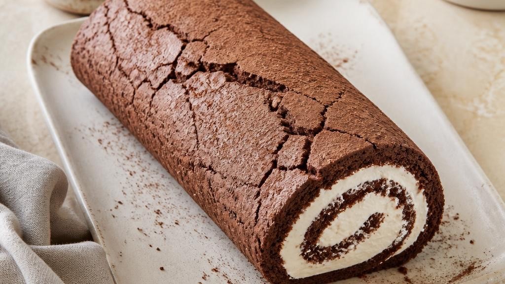 Chocolate Cream Roulade