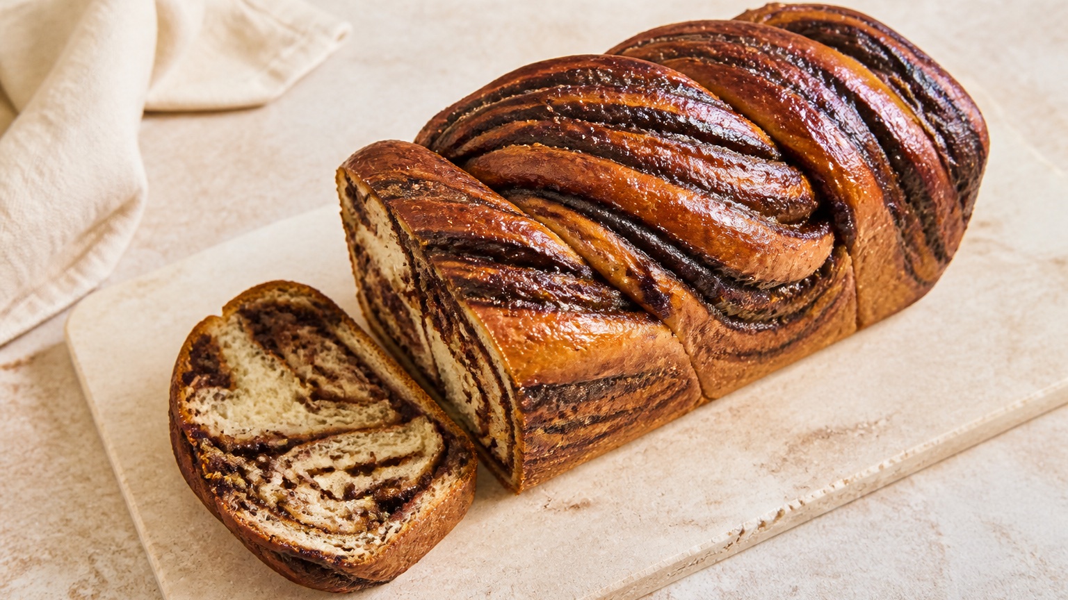 Chocolate Hazelnut Babka