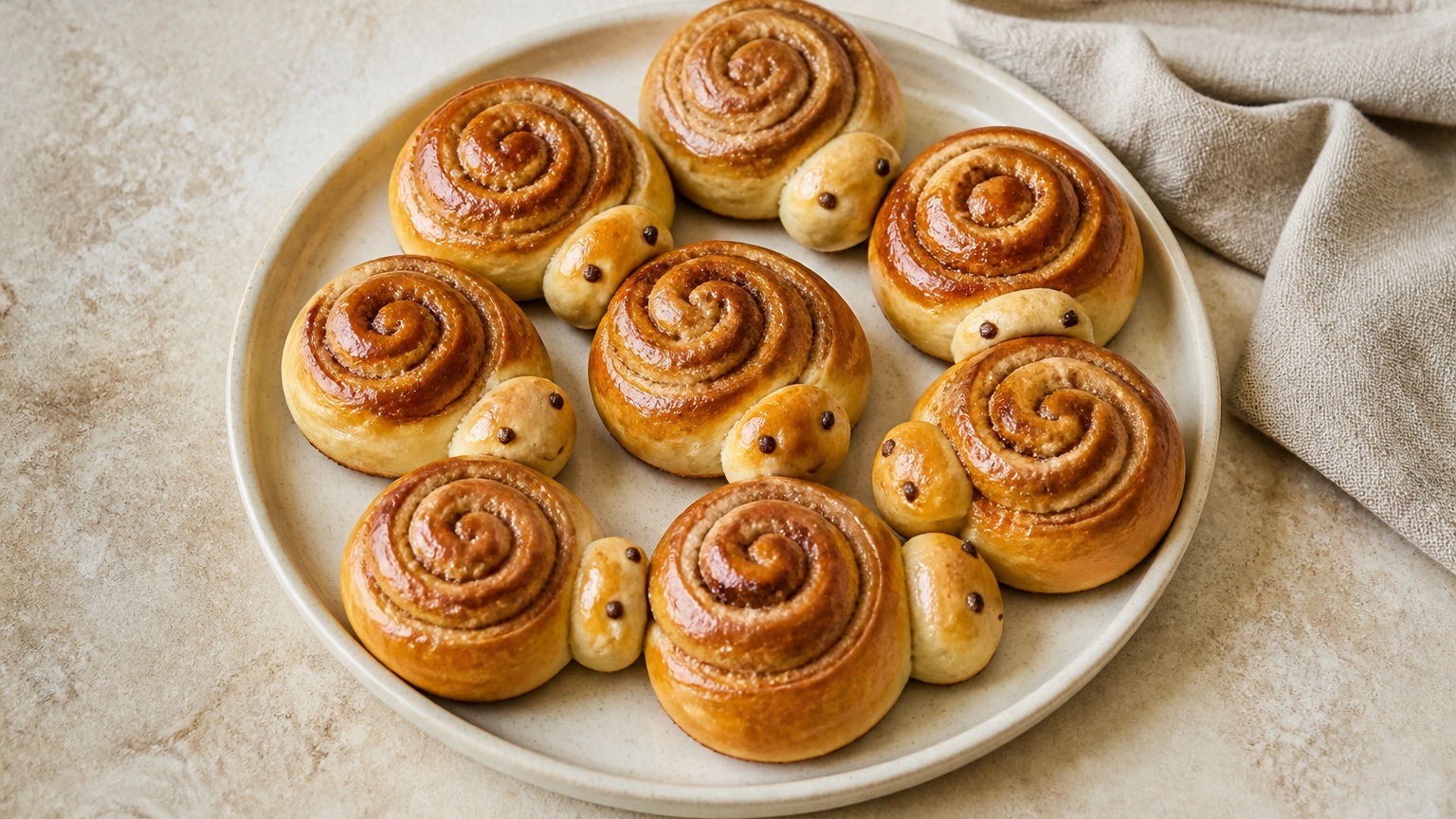 Cinnamon Snail Buns