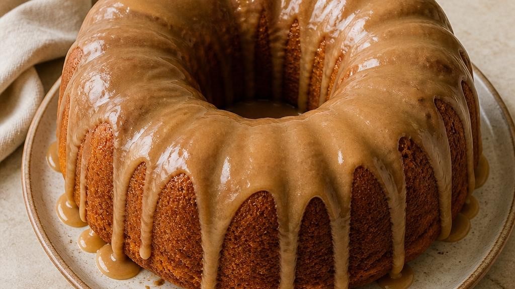 Coffee Maple Doughnut Bundt