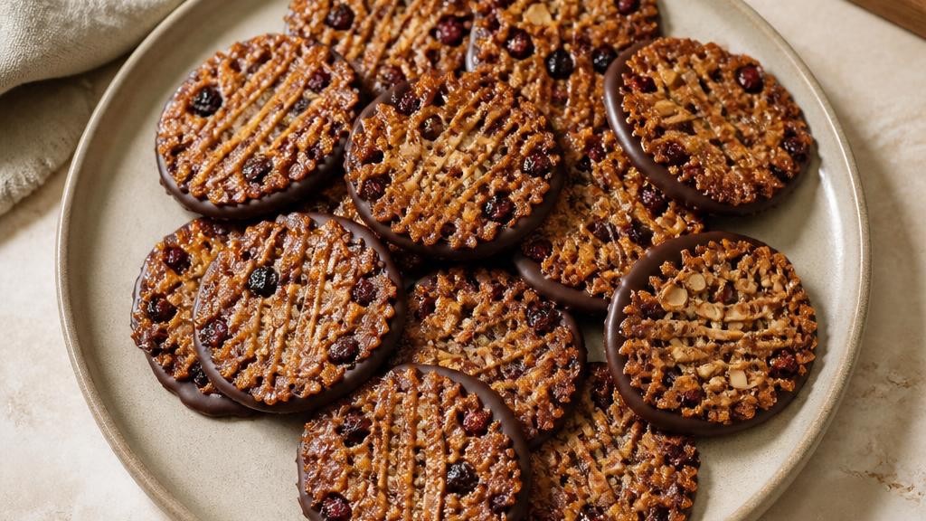 Dark Chocolate Florentines