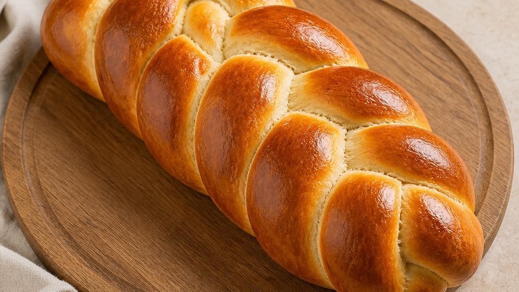Four-Strand Plaited Loaf