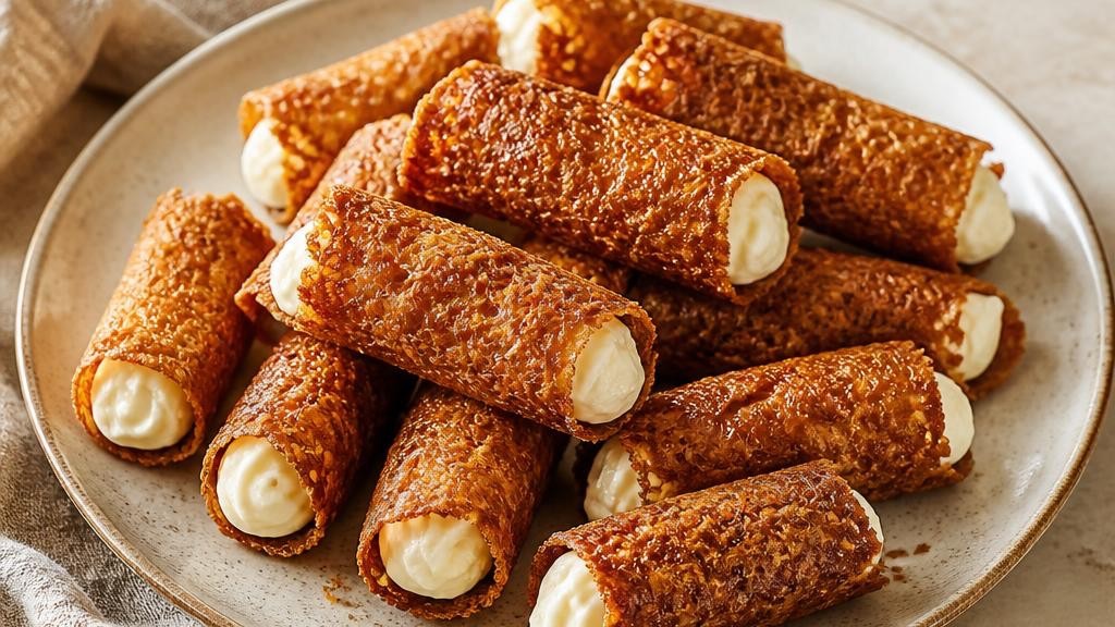 Ginger Cream Brandy Snaps