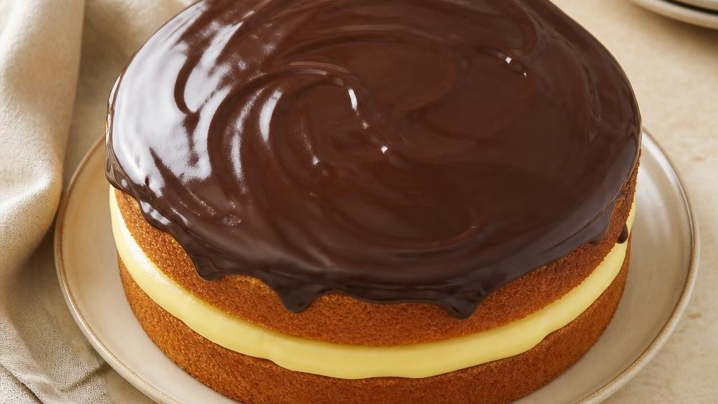 Home-Kitchen Boston Cream Pie