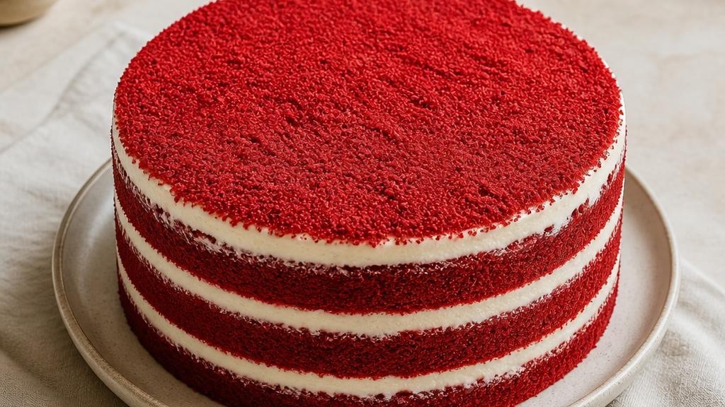 Home-Kitchen Red Velvet Cake