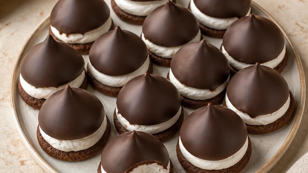 Home Marshmallow Puff Cookies