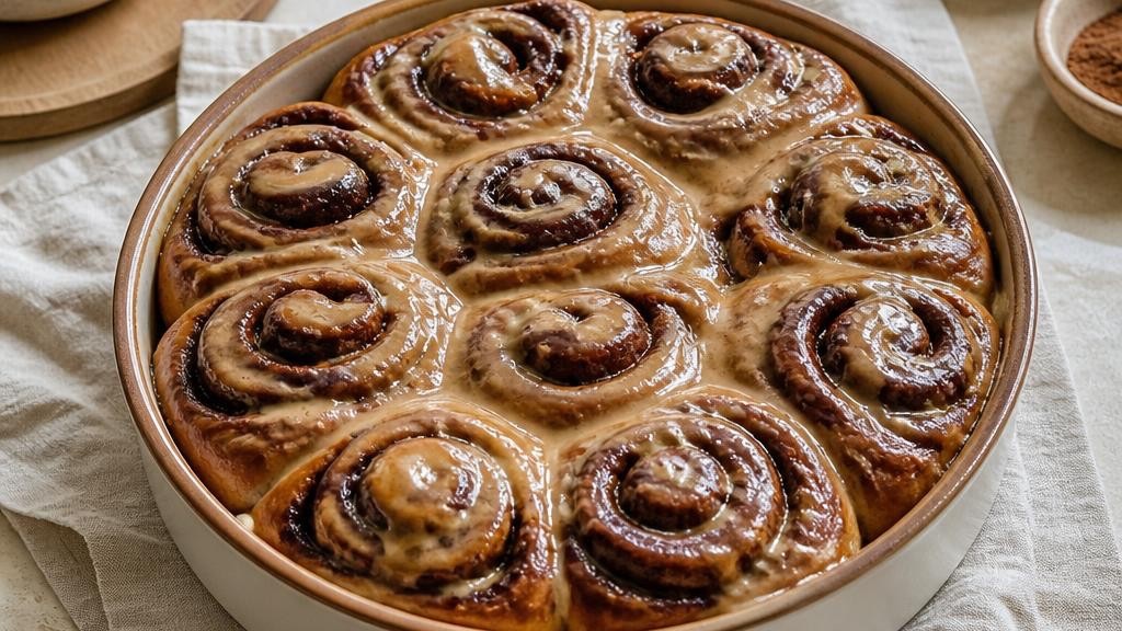 Maple Mocha Cinnamon Rolls