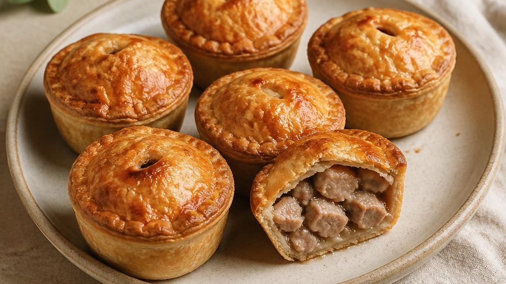 Mini Hot-Water-Crust Pork Pies