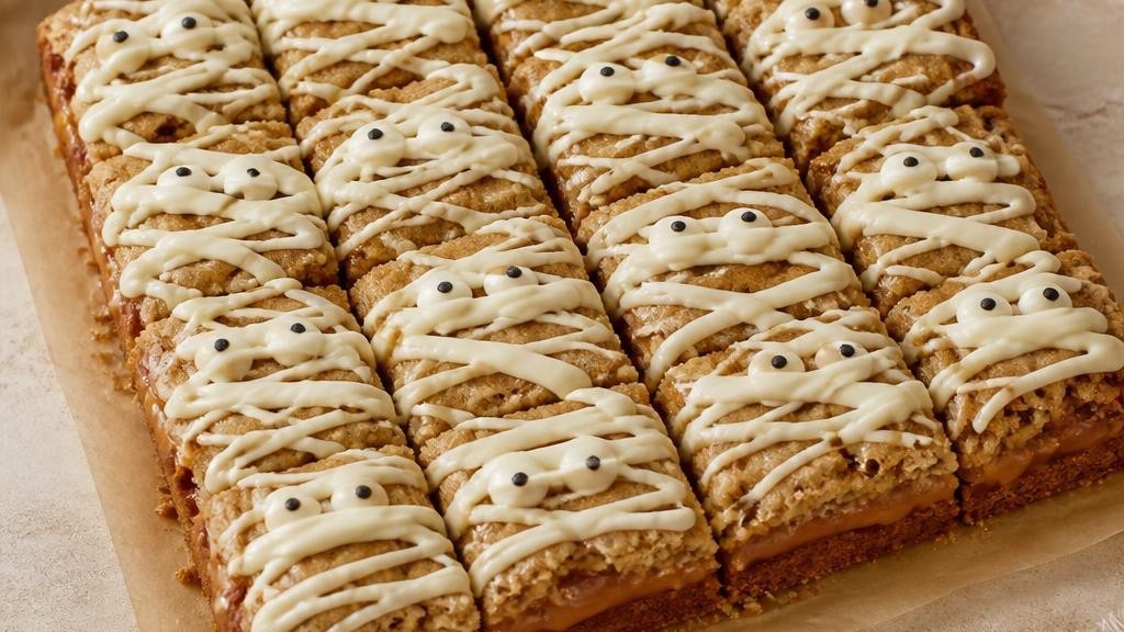 Miso Caramel Mummy Bars