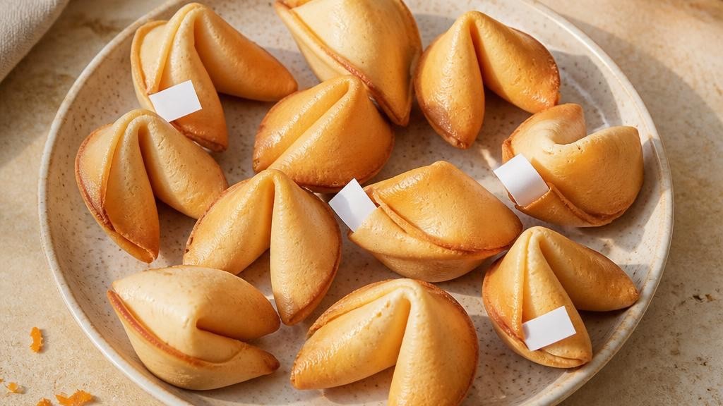 Orange-Almond Fortune Cookies