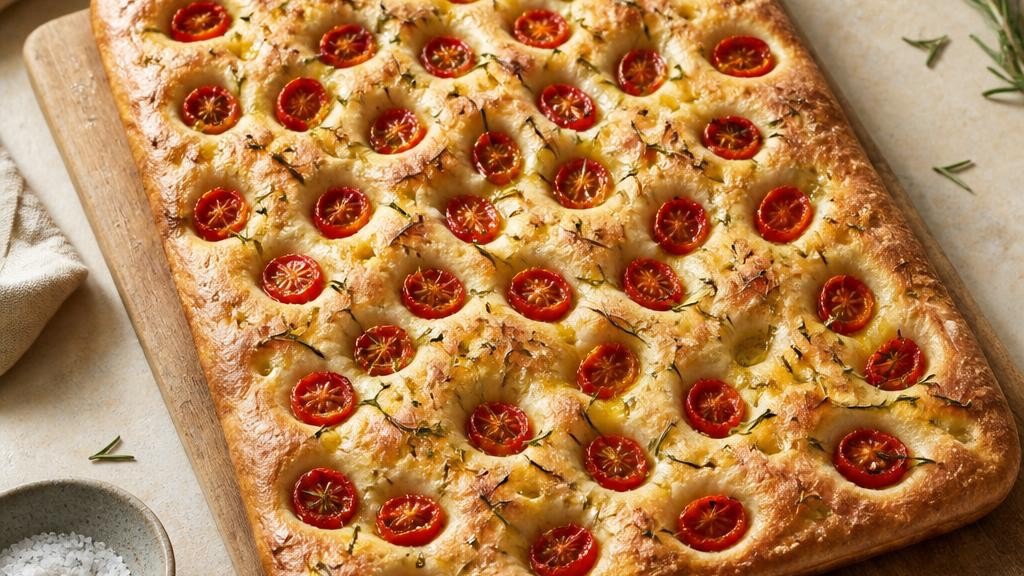 Rosemary Tomato Focaccia