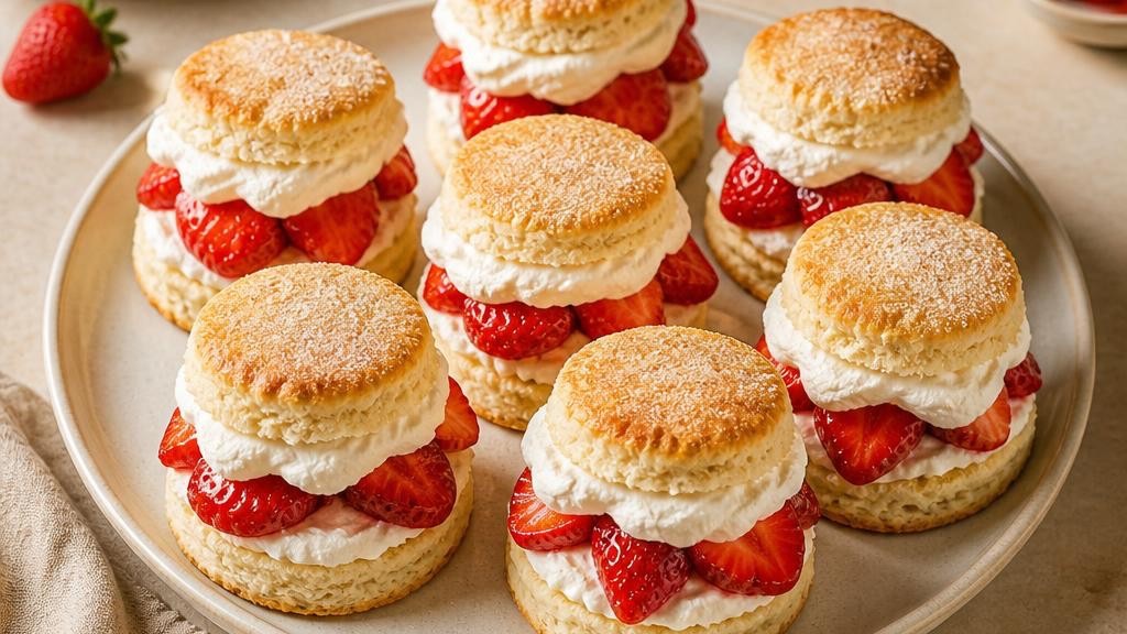 Strawberry Shortcake Stacks